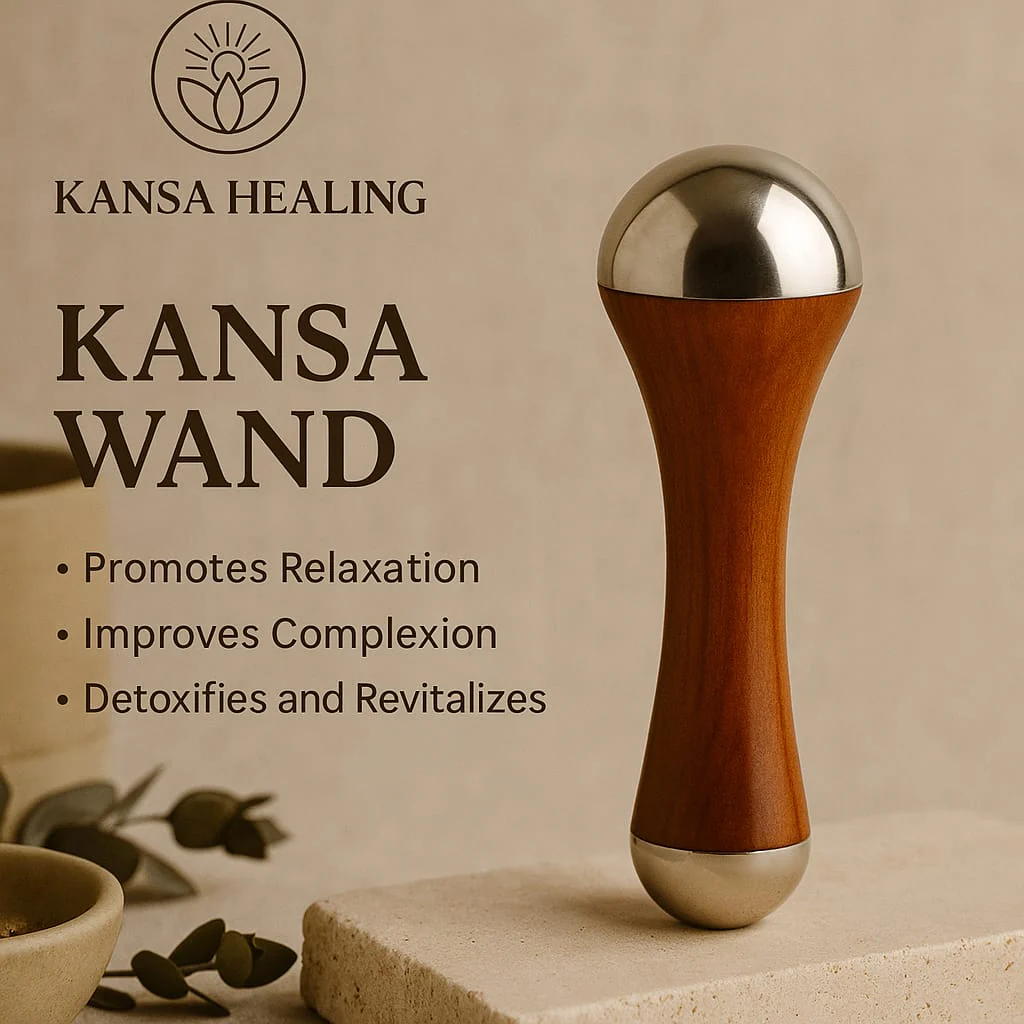 Kansa Wand 2-in-1 (Face & Foot Detox Massager) - Image 4