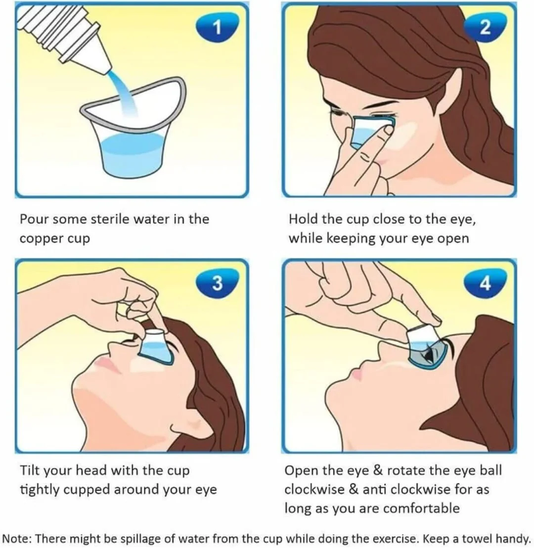 Copper Eye Wash Cups - Image 4