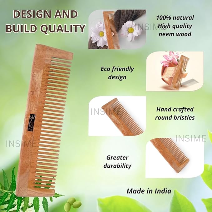 Kacchi Neem Comb  cOMBO OF 3 - Image 4